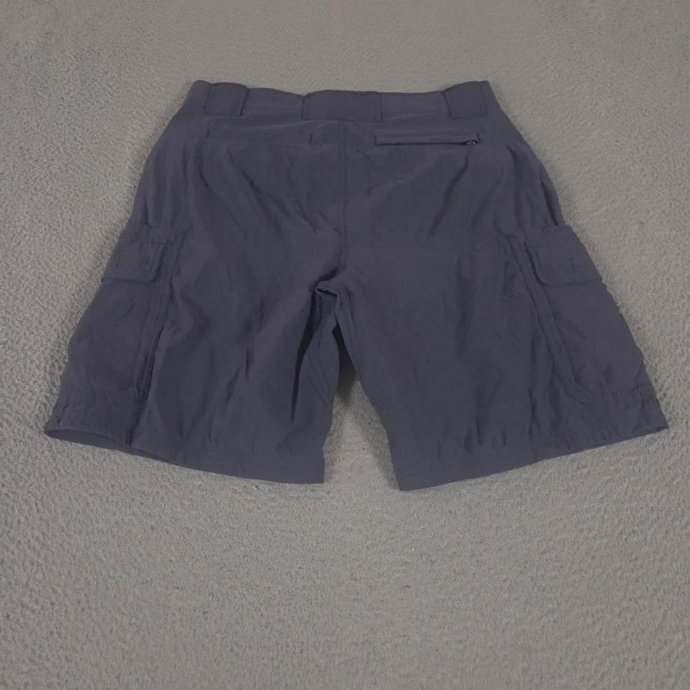 Eddie Bauer Shorts Mens 34 Guide Pro Cargo Nylon Spandex Stretch First Ascent